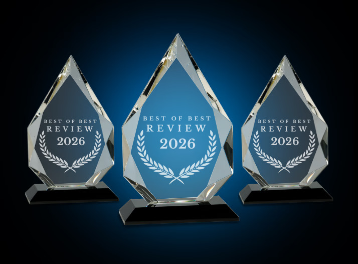 Best of Best Review 2026 Crystal Trophies