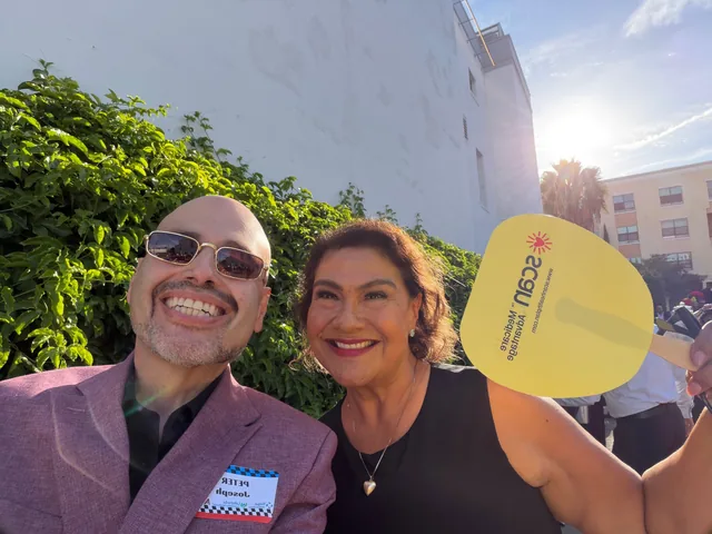 Peter Joseph at a SCAN Medicare event
