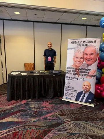 Joseph Insurance Broker expo booth